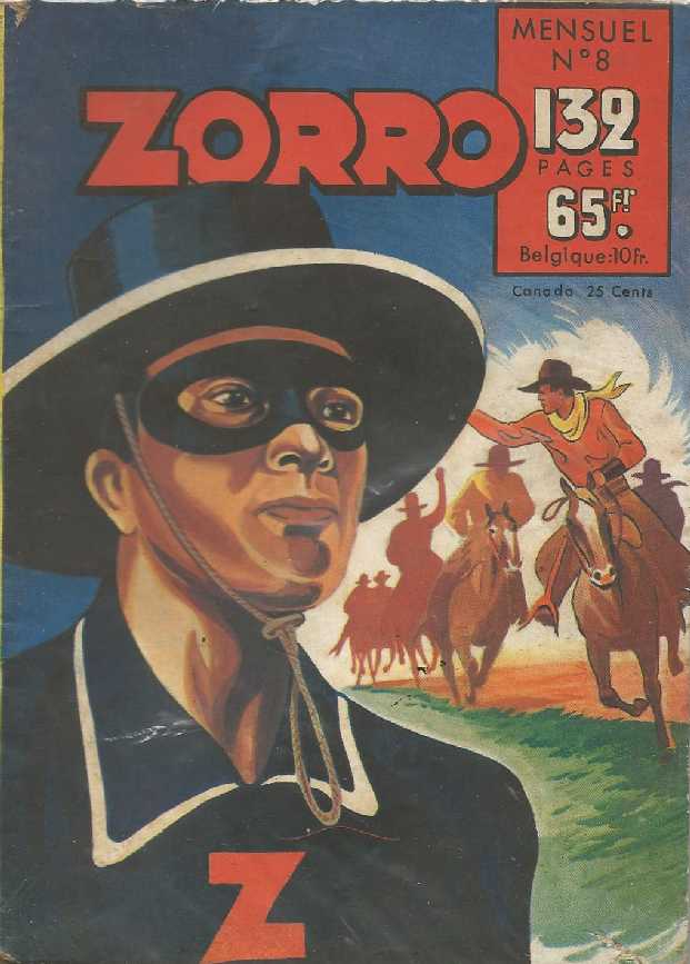 Scan de la Couverture Zorro n 8